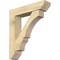 Ekena Millwork Balboa Slat Rough Sawn Bracket w/ Offset Brace, Douglas Fir, 8"W x 36"D x 40"H BKT0806X36X40BOA06RDF - alternate 1